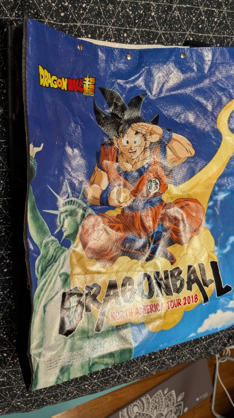 Dragon Ball Goku Oversized Convention Tote Bag/ Backpack